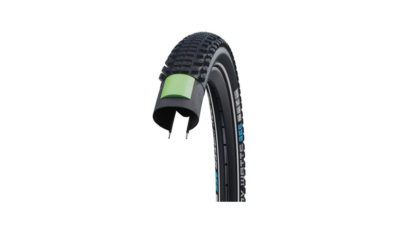 Plášť Schwalbe Johnny Watts 365 27.5x2.35 Addix 4season DoubleDefense GreenGuard černá+ref - 2