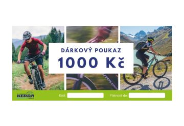 Dárkový poukaz v hodnotě 1000Kč - 1