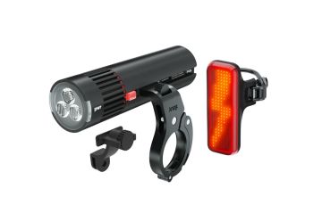 Sada světel KNOG PWR Trail 1100L, Blinder V Bolt & PWR Mount - 1