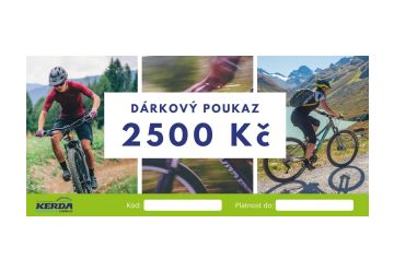 Dárkový poukaz v hodnotě 2500Kč - 1