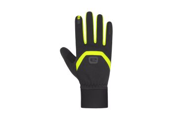 Etape – rukavice PEAK 2.0 WS+, černá/žlutá fluo - 1