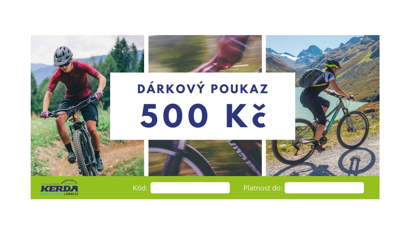 Dárkový poukaz v hodnotě 500Kč - 1