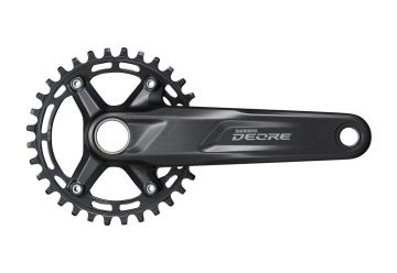 Kliky Shimano Deore FC-M5100-1 1x10/11Černé 175mm bez BB misek - 1