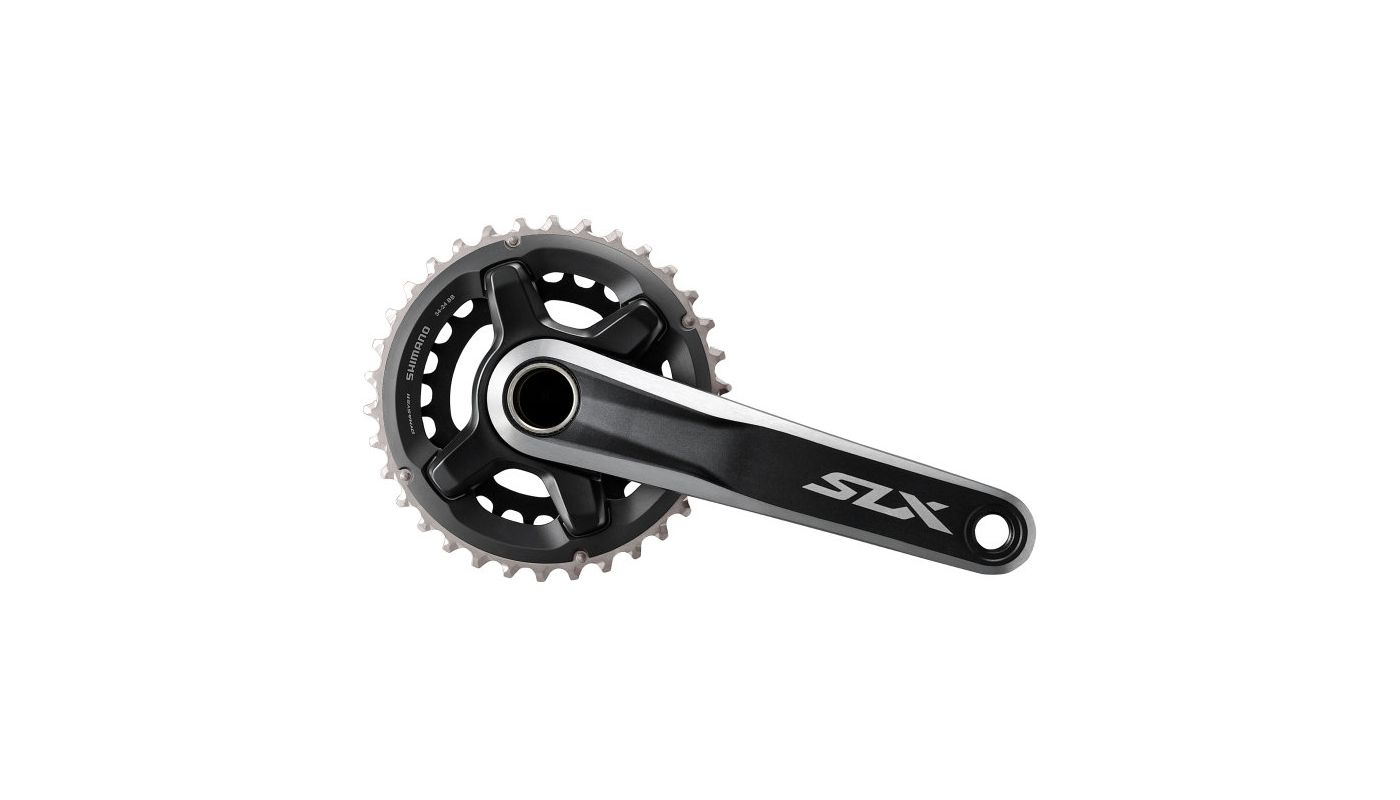 Kliky Shimano SLX FC-M7000 36/26 Černé (2x11) včetně osy - 1