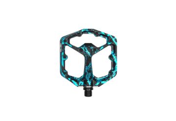 Pedály CRANKBROTHERS Stamp 7 Small Splatter Paint Blue - 1