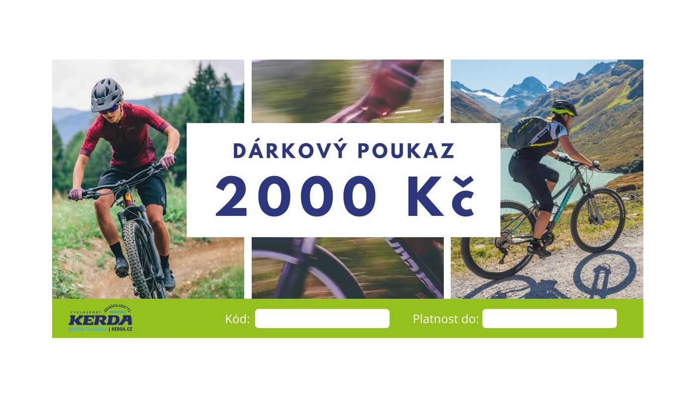 Dárkový poukaz v hodnotě 2000Kč - 1