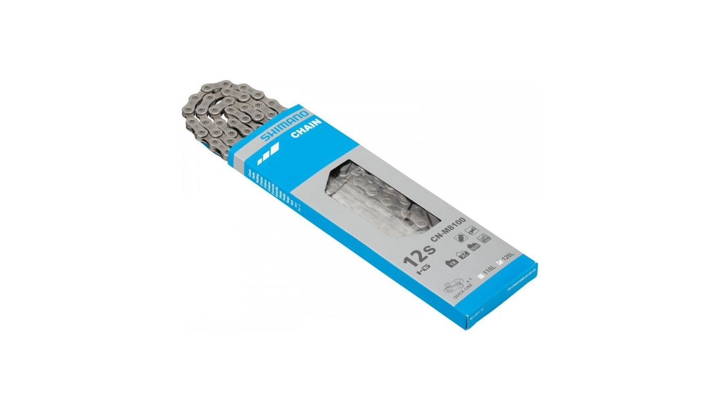 Řetěz Shimano XT CN-M8100-12 126čl. s rychlospojkou - 1