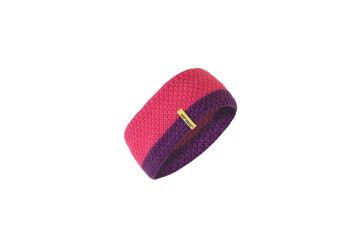 Sensor čelenka pletená růžová - 1