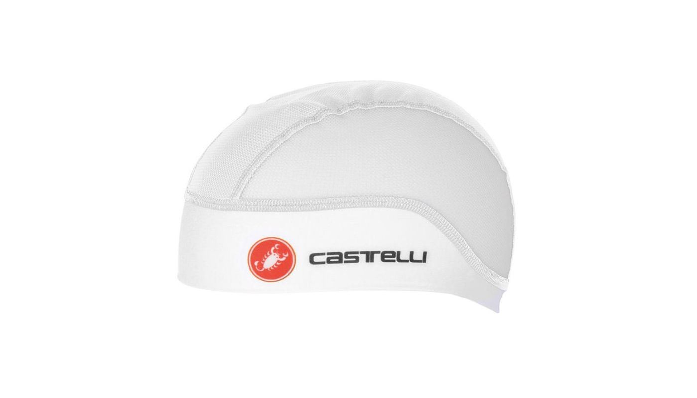 Čepice Castelli summer skullcap white - 1