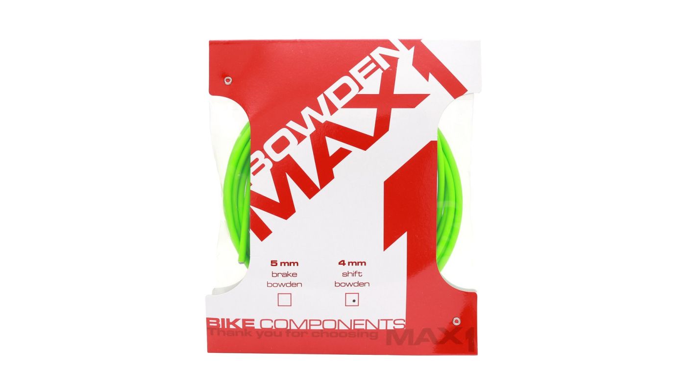 Bowden Max1 4mm fluo zelená balení 3m - 1