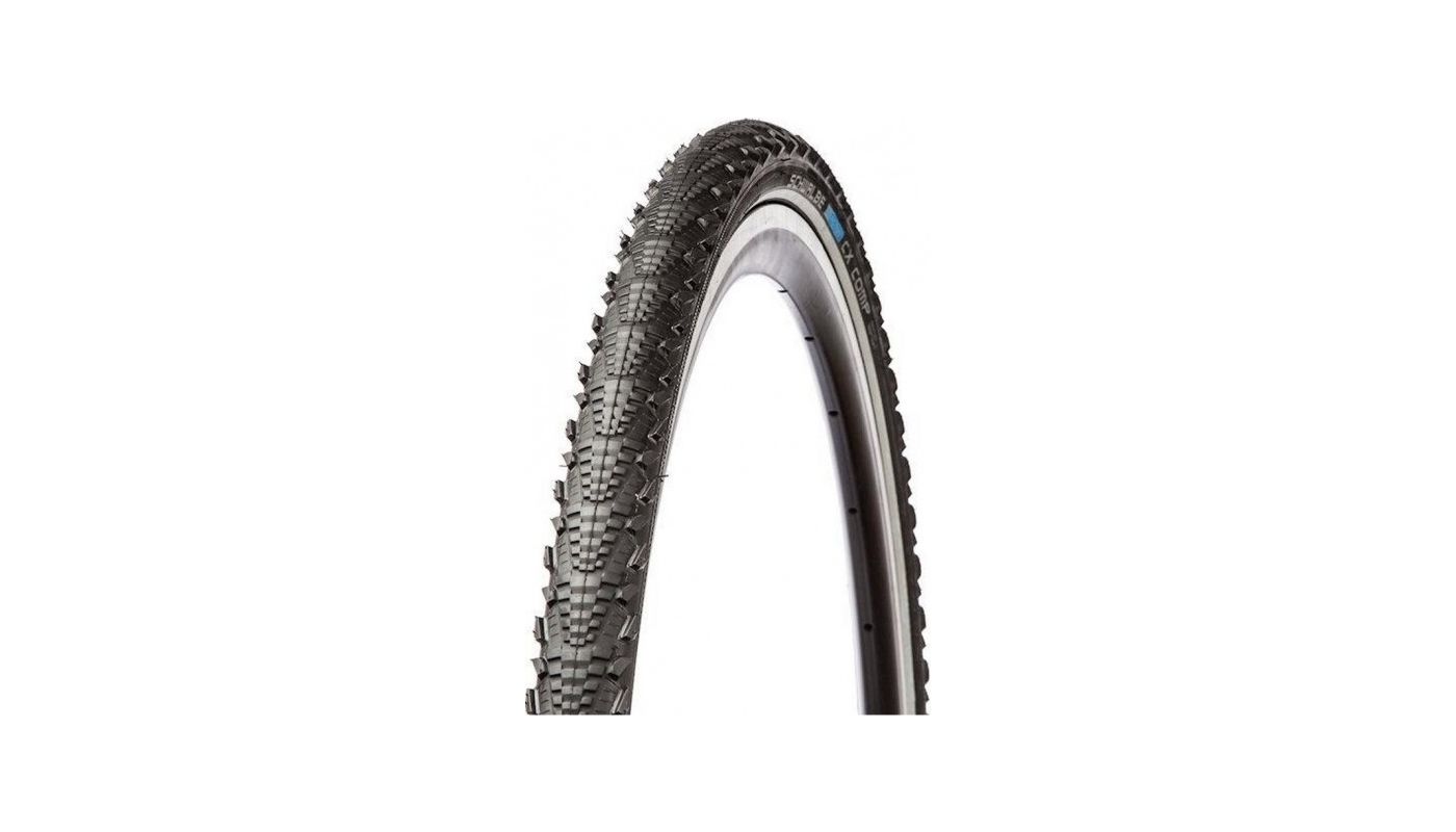 Plášť Schwalbe CX Comp 40-622 KevlarGuard černá+reflexní pruh - 1