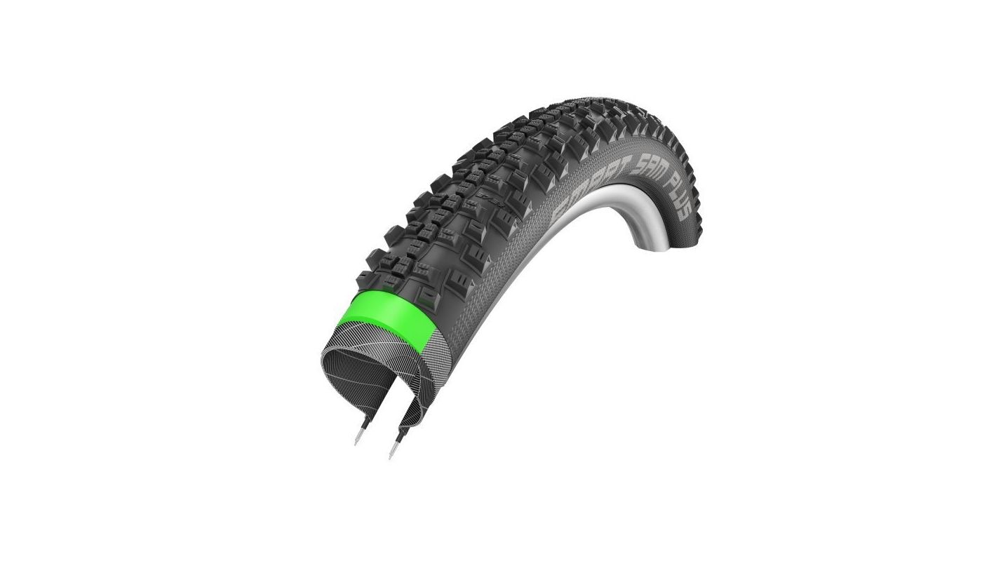 Plášť Schwalbe Smart Sam Plus 42-622 new Addix GreenGuard SnakeSkin černá - 1