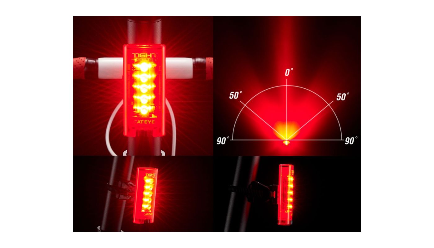 Světlo zad. Cateye TL-LD180K Tight Kinetic - 2