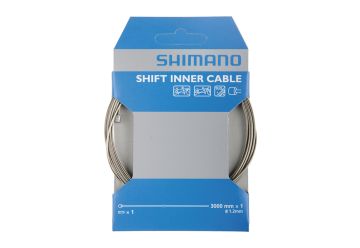 Lanko Shimano Řadící 1,2mm x 3,0m - Nerezové lanko pro tandemová kola - 1