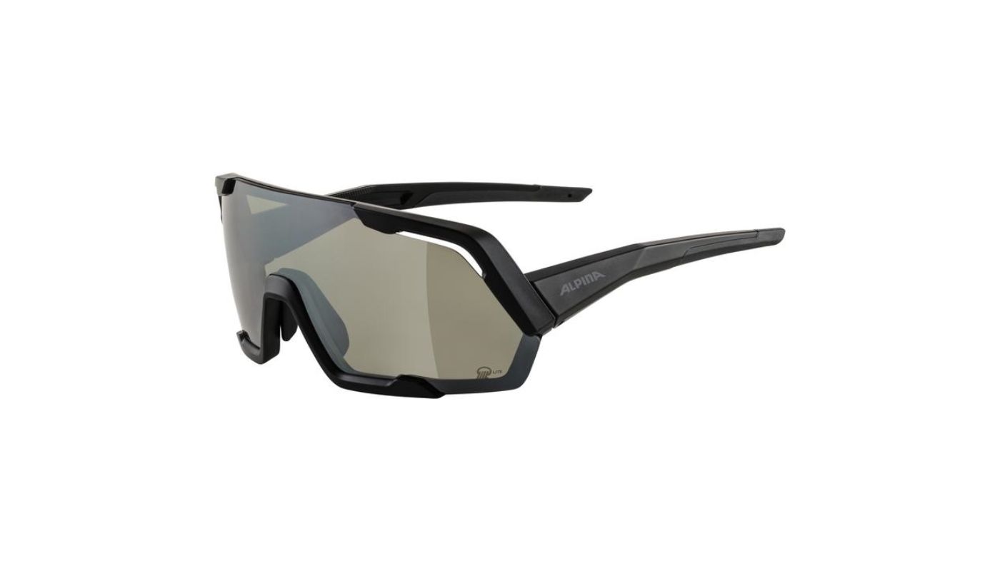 Sportovní brýle ALPINA ROCKET Q-LITE, black matt - 1