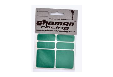 Reflexní nálepka Shaman zelená - 1
