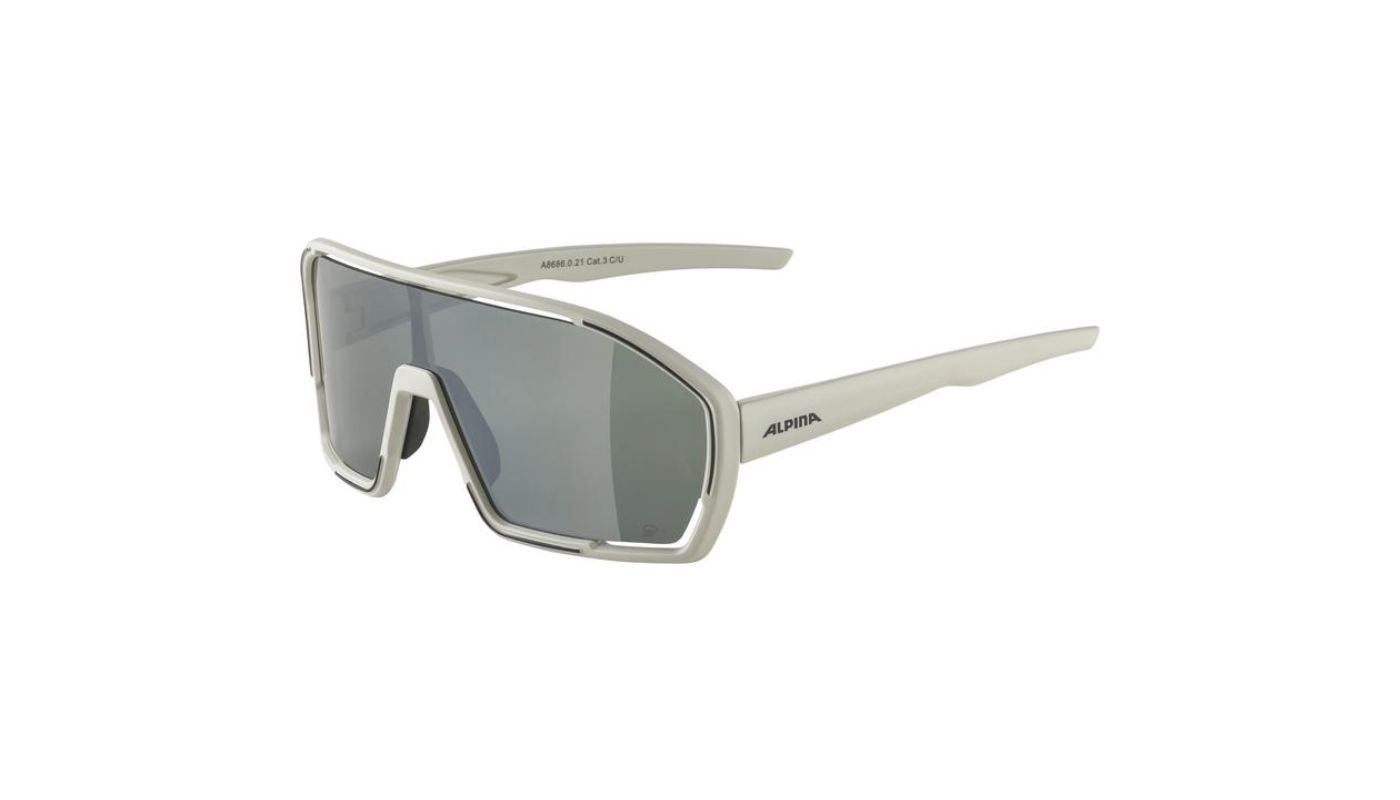 Sportovní brýle ALPINA BONFIRE Q-LITE, cool grey matt,silver mirror Cat. - 1