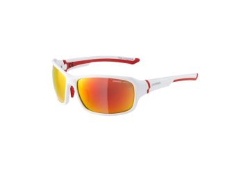 Sportovní brýle Alpina Lyron, white matt-red - 1