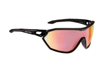 Sportovní fotochromatické brýle ALPINA S-WAY QVM+ Black matt - 1
