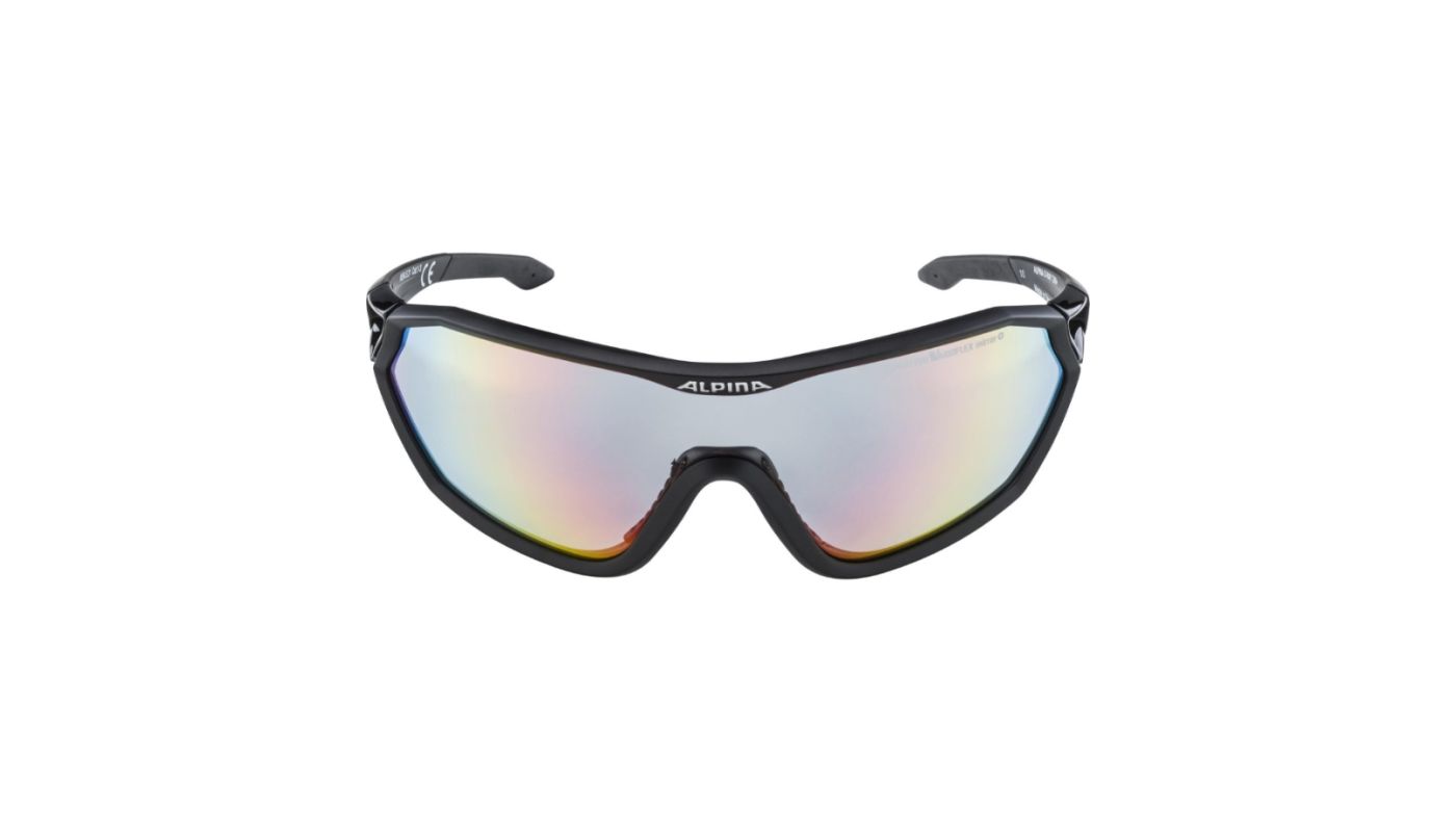 Sportovní fotochromatické brýle ALPINA S-WAY QVM+ Black matt - 2