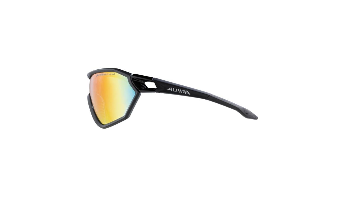 Sportovní fotochromatické brýle ALPINA S-WAY QVM+ Black matt - 3