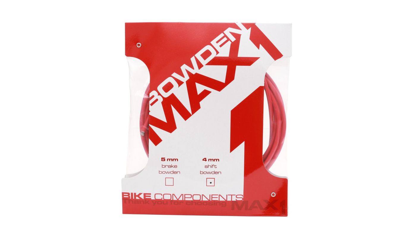 Bowden Max1 4mm červený balení 3m - 1