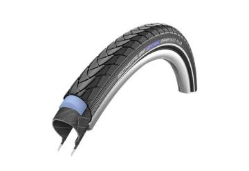 Plášť Schwalbe - Marathon Plus 26x1.35 SmartGuard černá+reflexní pruh neskl. - 1