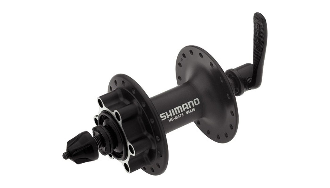 Přední náboj Shimano HB-M475 32děr Černý - 1