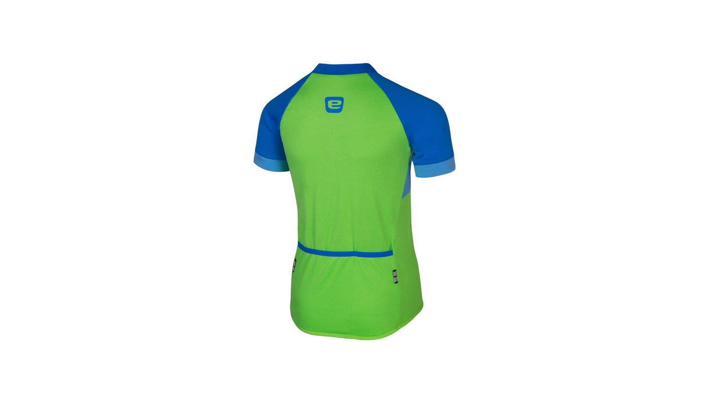 Etape – dětský dres PEDDY, zelená modrá - 2