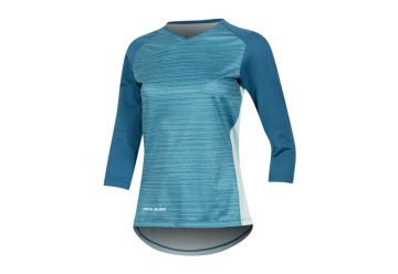 PEARL iZUMi W LAUNCH 3/4 SLEEVE dres, TEAL/GLACIER VERT - 1