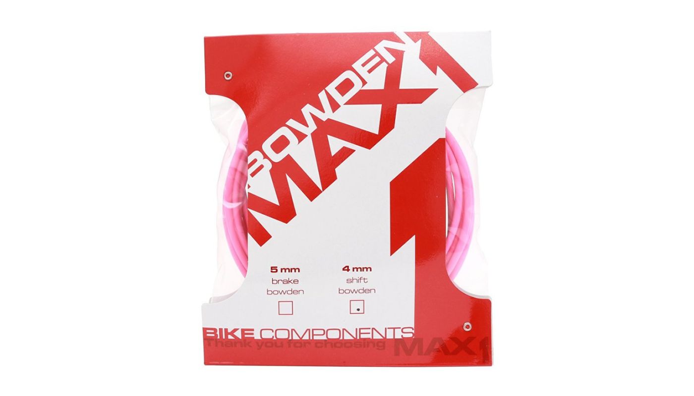 Bowden Max1 4mm fluo růžová balení 3m - 1