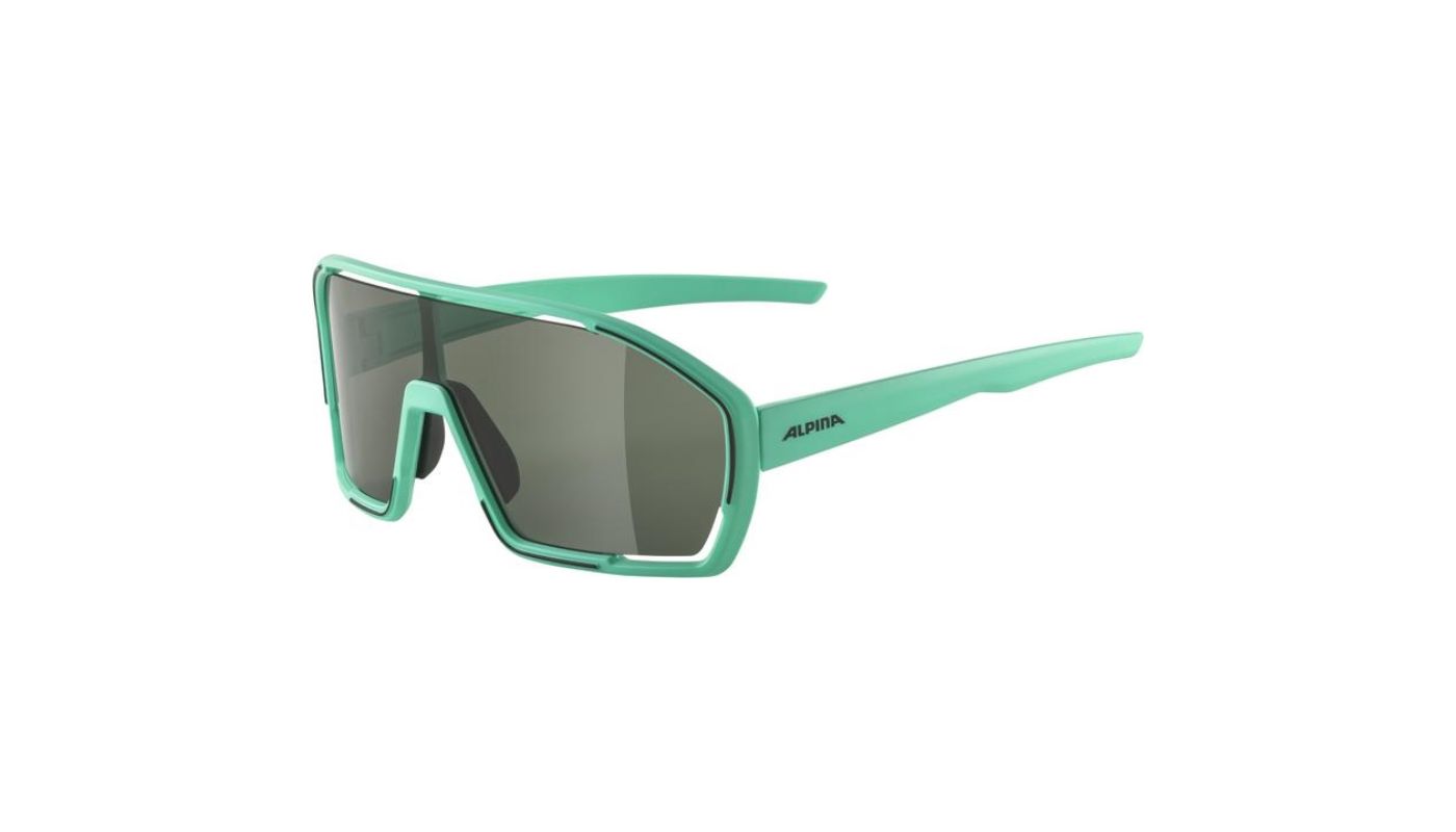 Sportovní brýle ALPINA BONFIRE, turquoise matt, green Cat. 3 - 1