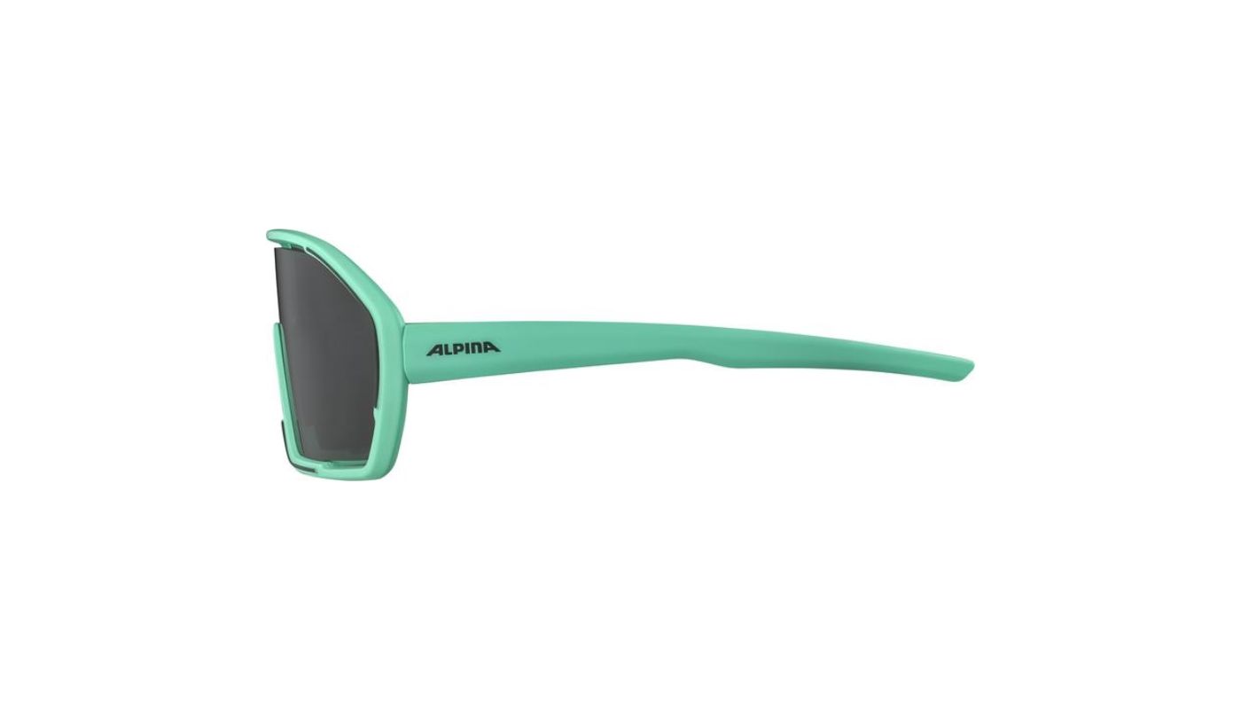 Sportovní brýle ALPINA BONFIRE, turquoise matt, green Cat. 3 - 4