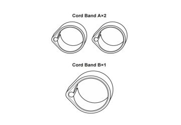 Gumičky Shimano - SW-E6000 Cord (7EU98010) - 1