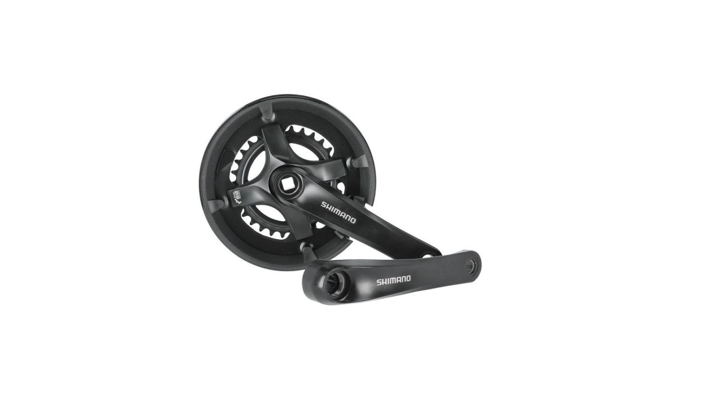 Kliky Shimano FC-TY501-2 46/30 Černé - 1