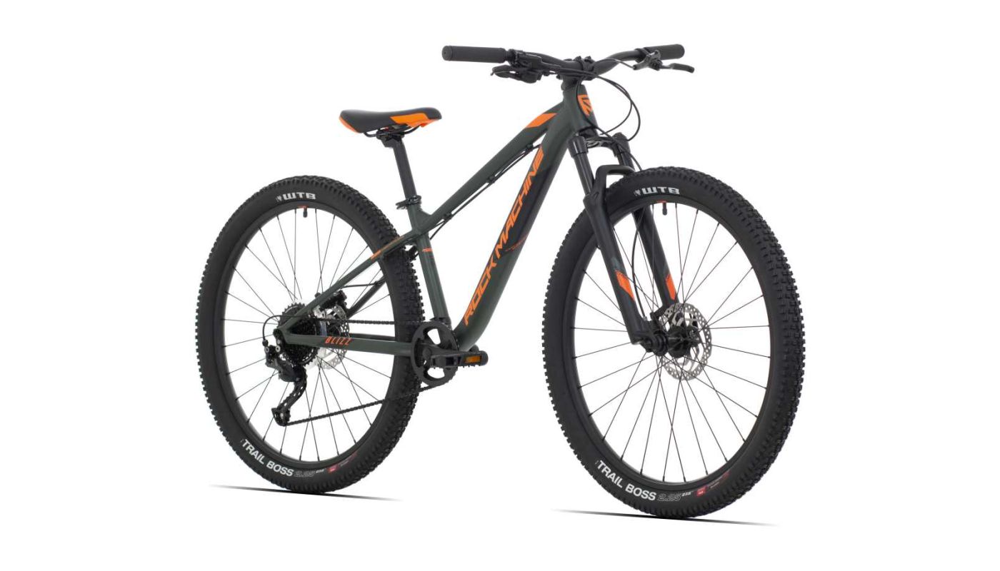 Rock Machine Blizz 27 HD Matte Khaki/Neon Orange/Black 2023 - 2