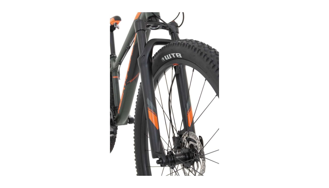 Rock Machine Blizz 27 HD Matte Khaki/Neon Orange/Black 2023 - 3