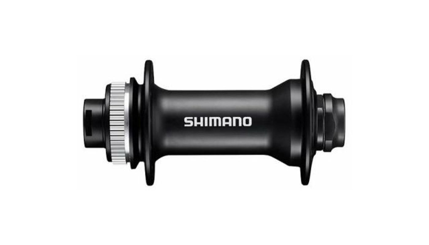 Přední náboj Shimano HB-MT400-B (Boost) 32děr E-Thru 15x110mm Černý - 1
