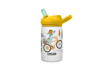 Láhev CamelBak Eddy+ Kids Vacuum Stainless 0,35l Biking Dogs - 1