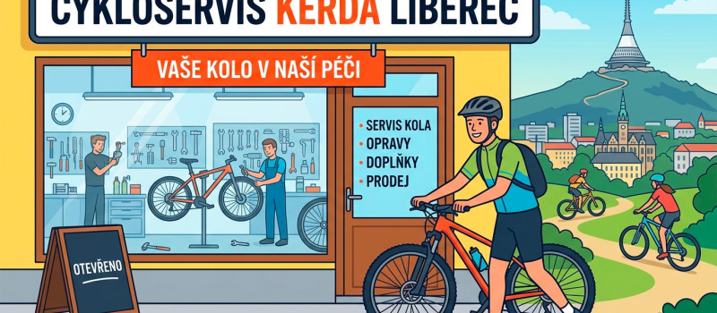 Cykloservis Liberec – profesionální servis kol | Kerda