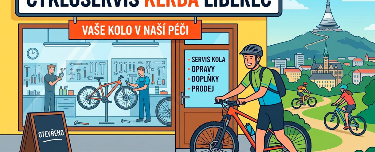 Cykloservis Liberec – profesionální servis kol | Kerda