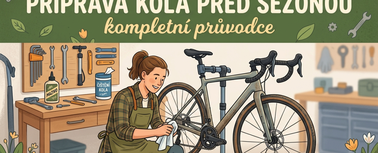 Příprava kola před sezónou: kompletní průvodce