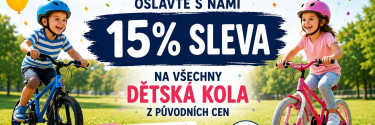 Dětský den: jak vybrat dětské kolo + 15 % sleva